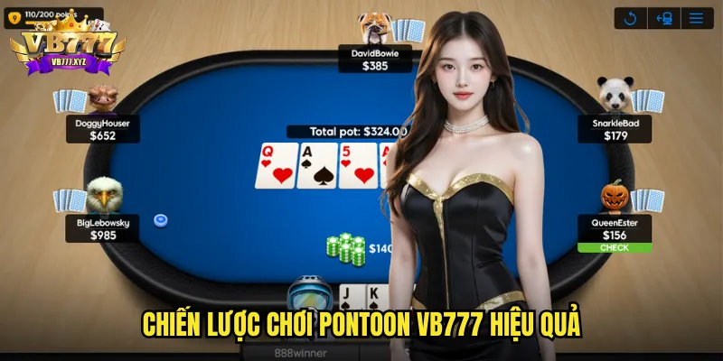 Chiến lược chơi Pontoon VB777 hiệu quả